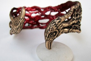 Crow bracelet